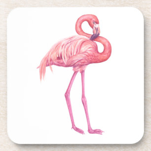 DESSOUS-DE-VERRE FLAMANT ROSE 2