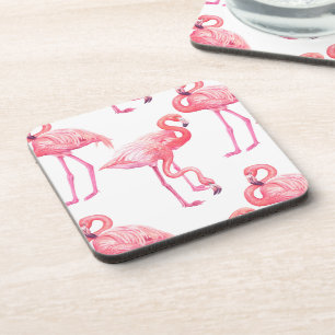 Dessous-de-verre Flamants roses Beverage Coaster