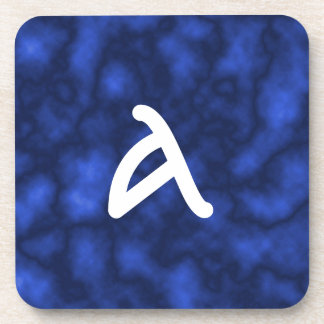 Dessous-de-verre Flamme bleue
