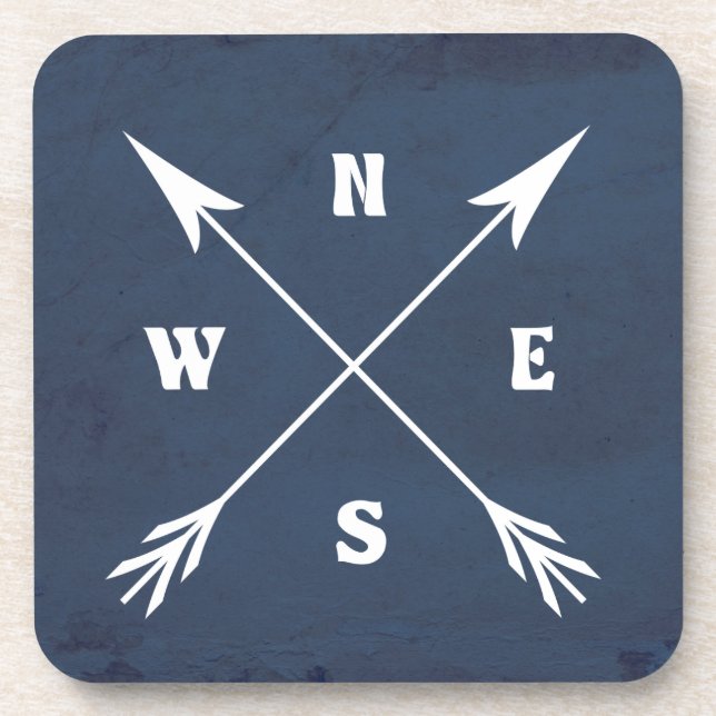 Dessous-de-verre Flèches compass (Devant)