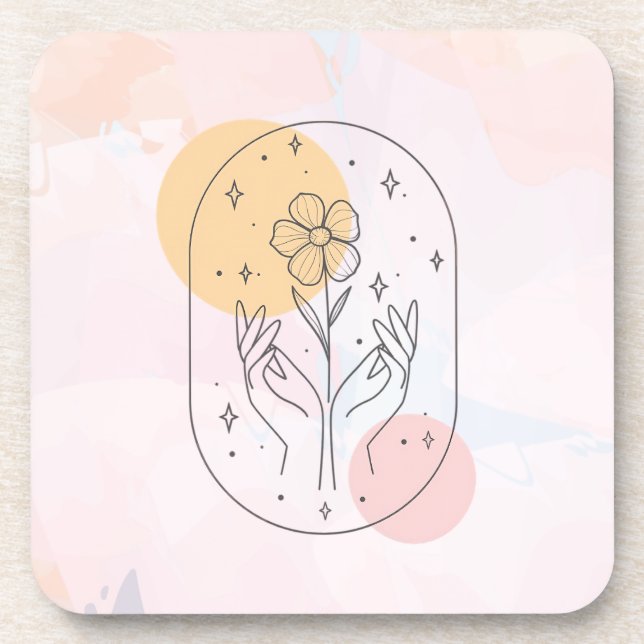 Dessous-de-verre Fleur (Devant)
