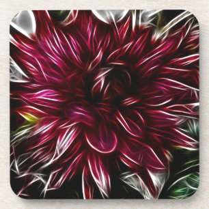 Dessous-de-verre Fleur Crimson