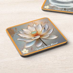 Dessous-de-verre "Fleur de Lotus Minutieuse"