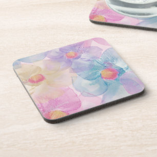 Dessous-de-verre Fleur de Pétales Pastel