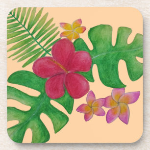 Dessous-de-verre Fleur tropicale