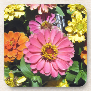 Dessous-de-verre Fleurs colorées