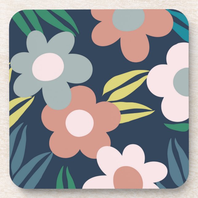 Dessous-de-verre Fleurs de printemps (Devant)