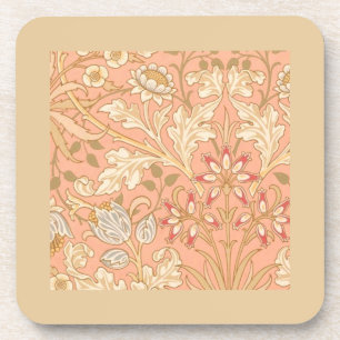 Dessous-de-verre Fleurs décoratives rose pastel