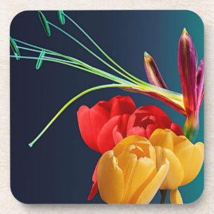 Dessous-de-verre Fleurs roses-17250