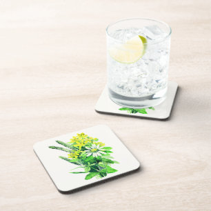 Dessous-de-verre Fleurs sauvages d'été
