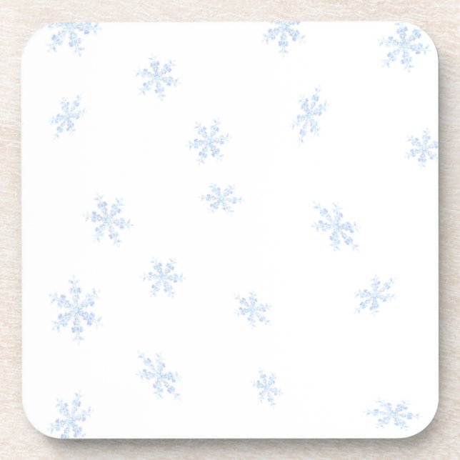 Dessous-de-verre Flocon de neige (Devant)