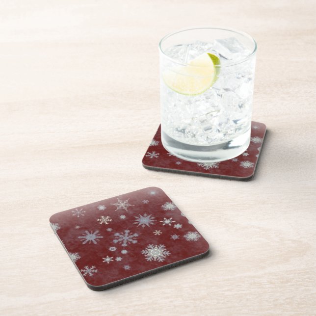 Dessous-de-verre Flocon de neige givré (Côté Droit)