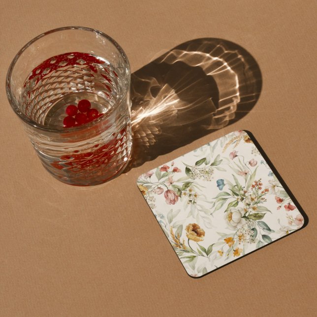 Dessous-de-verre Floral esthétique (Créateur téléchargé)