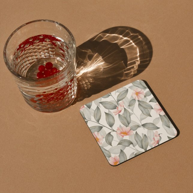Dessous-de-verre Floral esthétique (Créateur téléchargé)