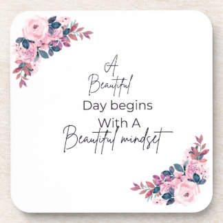 Dessous de verre floral rose, Une Belle Journée Co