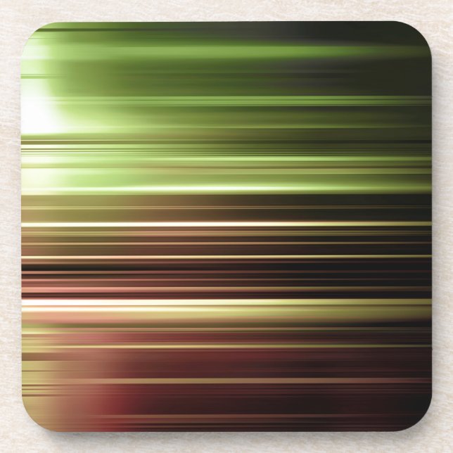 Dessous-de-verre Flou de vitesse vert (Devant)