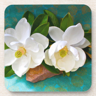 Dessous-de-verre Flowers Magnolia Flower