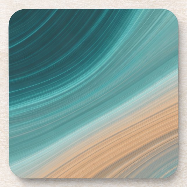 Dessous-de-verre Flux de sable aquatique (Devant)