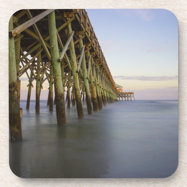 Dessous-de-verre Folly Beach Pier Beauté (Devant)