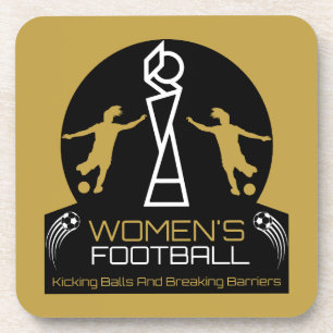 Dessous-de-verre Football féministe Sport