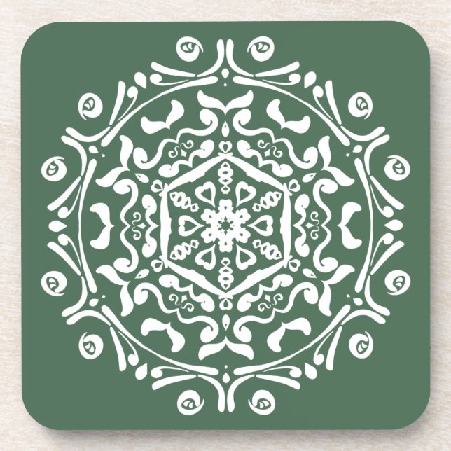 Dessous-de-verre |Forest Mandala (Devant)