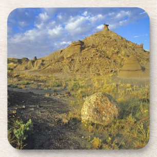 Dessous-de-verre Formations des Badlands au Dinosaur Provincial Par