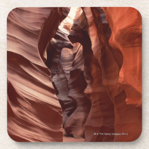 Dessous-de-verre formations Flashflood-érodées de grès de