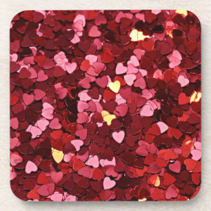 Dessous-de-verre Formes cardiaques Texture-20622