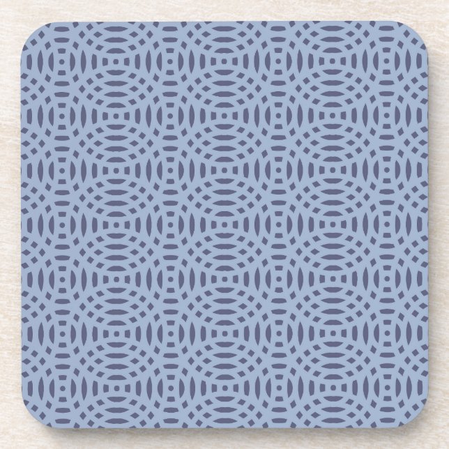 Dessous-de-verre formes circulaires motif sans couture (Devant)