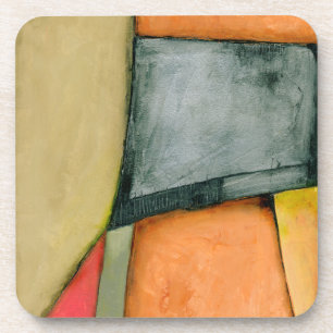 Dessous-de-verre Formes géométriques colorées contemporaines