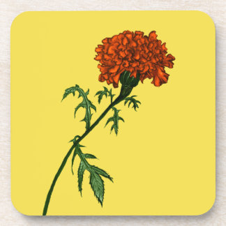 Dessous-de-verre Français Marigold Flower Plante Lover Gardener