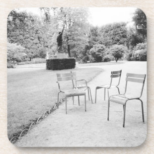 Dessous-de-verre FRANCE, Paris : Statue du Jardin du Luxembourg de