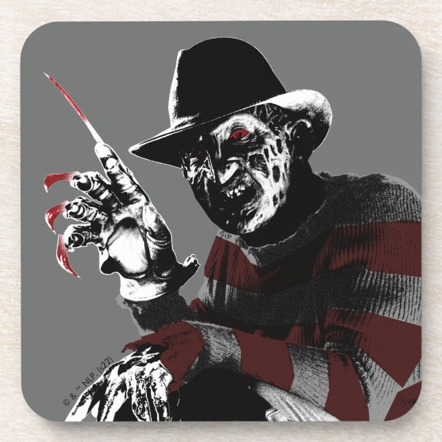 Dessous-de-verre Freddy contre Jason | Freddy Seeing Red (Devant)