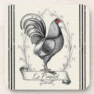Dessous-de-verre French Rooster Le Poulet