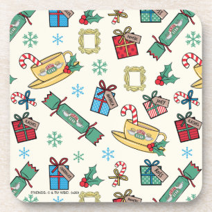 Dessous-de-verre FRIENDS™   Motif d'icônes de Noël