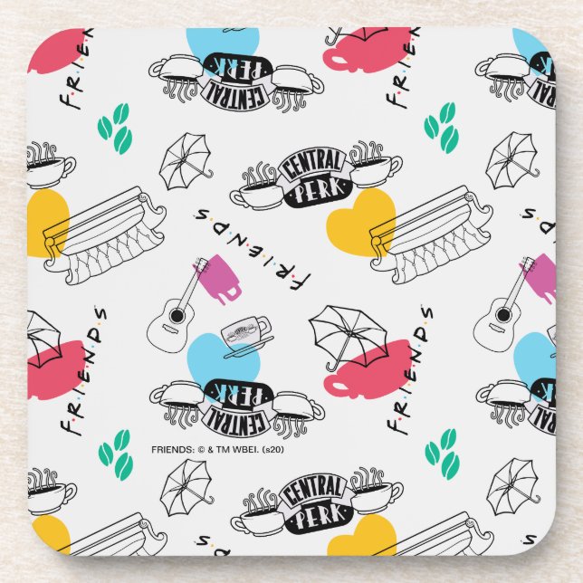 Dessous-de-verre FRIENDS™ | Motif Iconique (Devant)