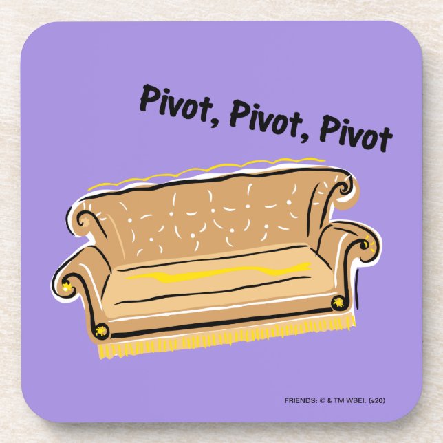 Dessous-de-verre FRIENDS™ | Pivot (Devant)