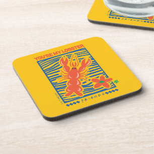 Dessous-de-verre FRIENDS™ Vous êtes mon homard graphique vibrant