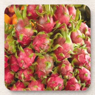 Dessous-de-verre Fruit du dragon Marché Can Duoc