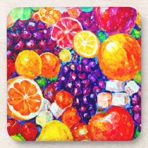 Dessous-de-verre "Fruits frais Motif" Cute Art. Acheter Maintenant