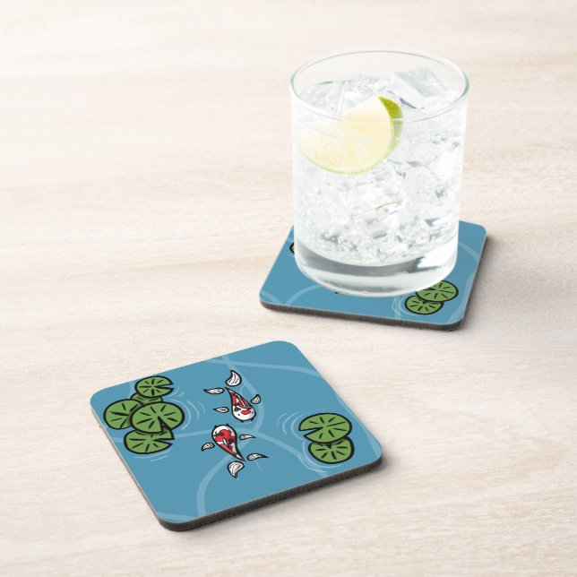 Dessous-de-verre Fuku et Heiwa Square Coaster (Côté Droit)