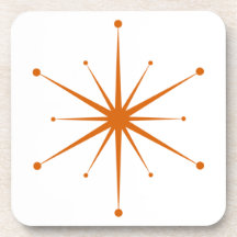 Fun Midsiècle moderne Retro Starburst