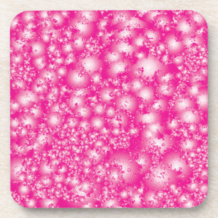 Dessous-de-verre Fun PINK Abstrait Encre Super motif