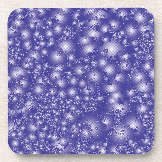 Dessous-de-verre Fun PURPLE Abstrait Encre Super motif Splash (Devant)