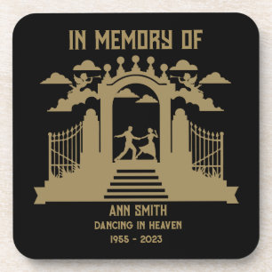Dessous-de-verre Funérailles des danseuses en mémoire