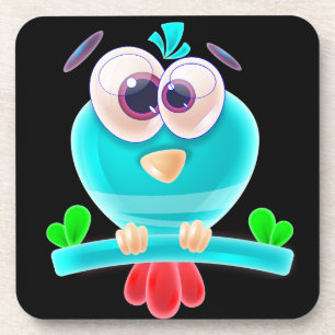 Dessous de verre Funky Birdie Chill