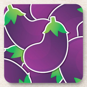 Dessous-de-verre Funky eggplant