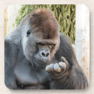 DESSOUS-DE-VERRE FUNNY GORILLA