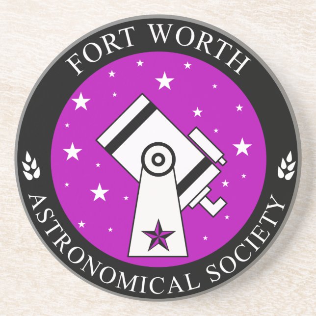 Dessous de verre FWAS en grès acrylique - sans pan (Devant)