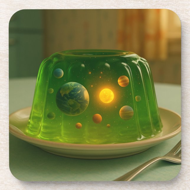 Dessous-de-verre Galaxie dans MCM Jell-O Mold (Devant)